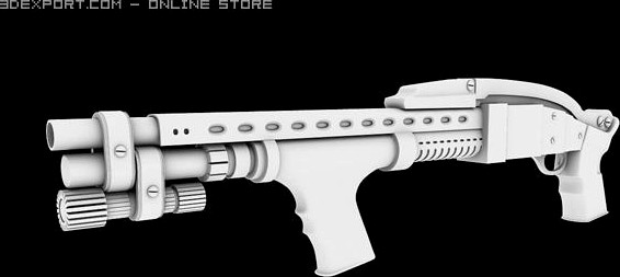 Shot gun 3D Model