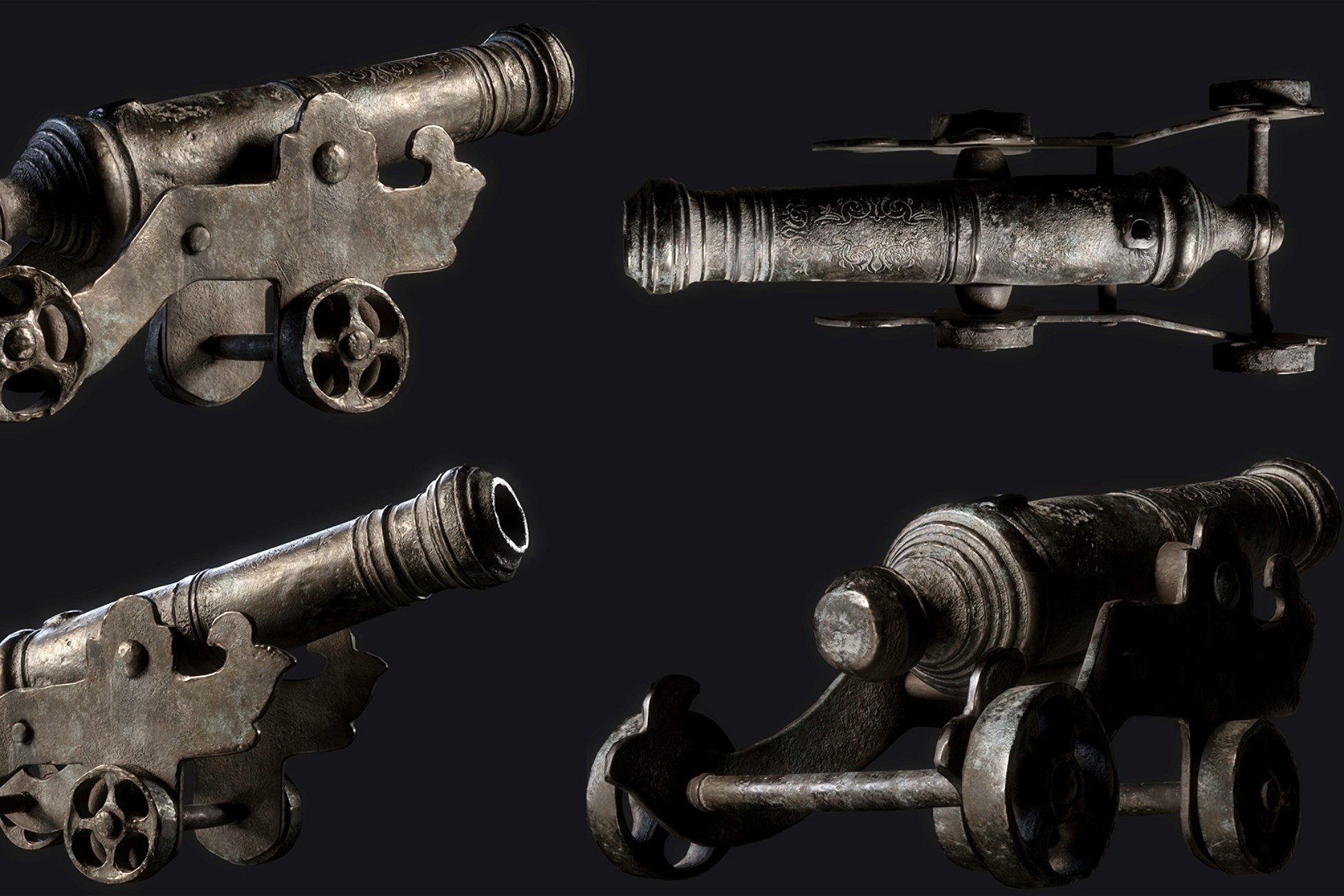 Medieval Artillery Gun