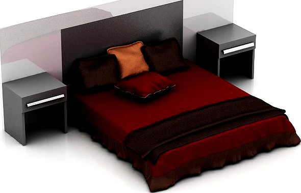 Bed 3D Model