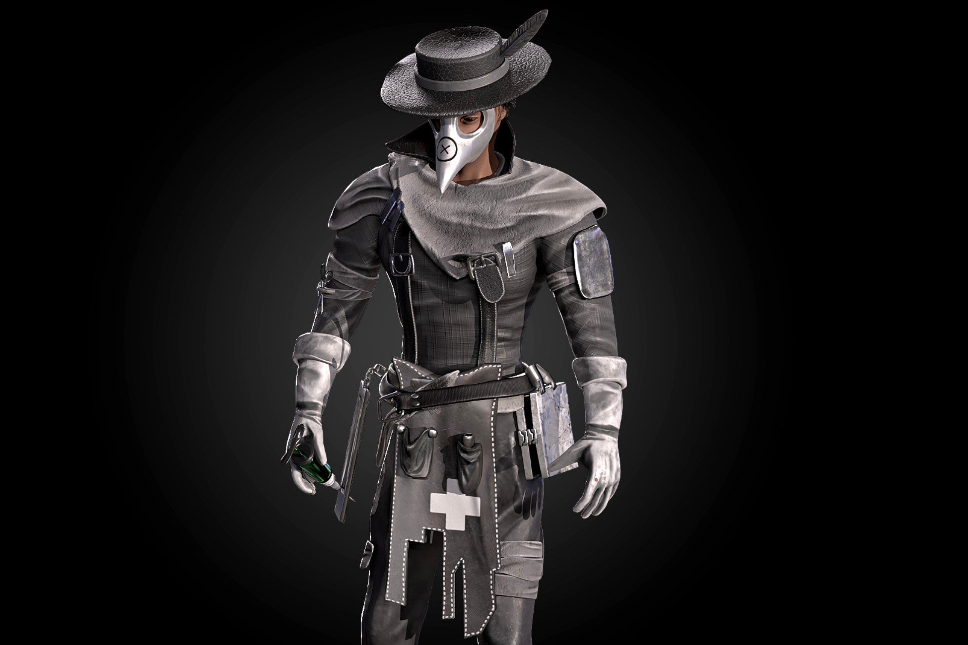Plague Mask Man