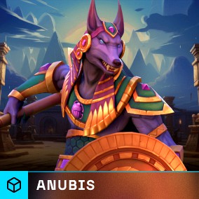 Stylized Fantasy Anubis