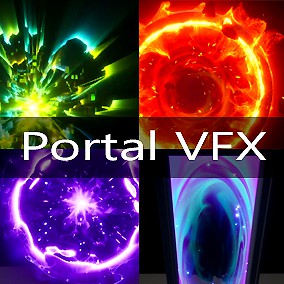 Portal and SavePoint VFX