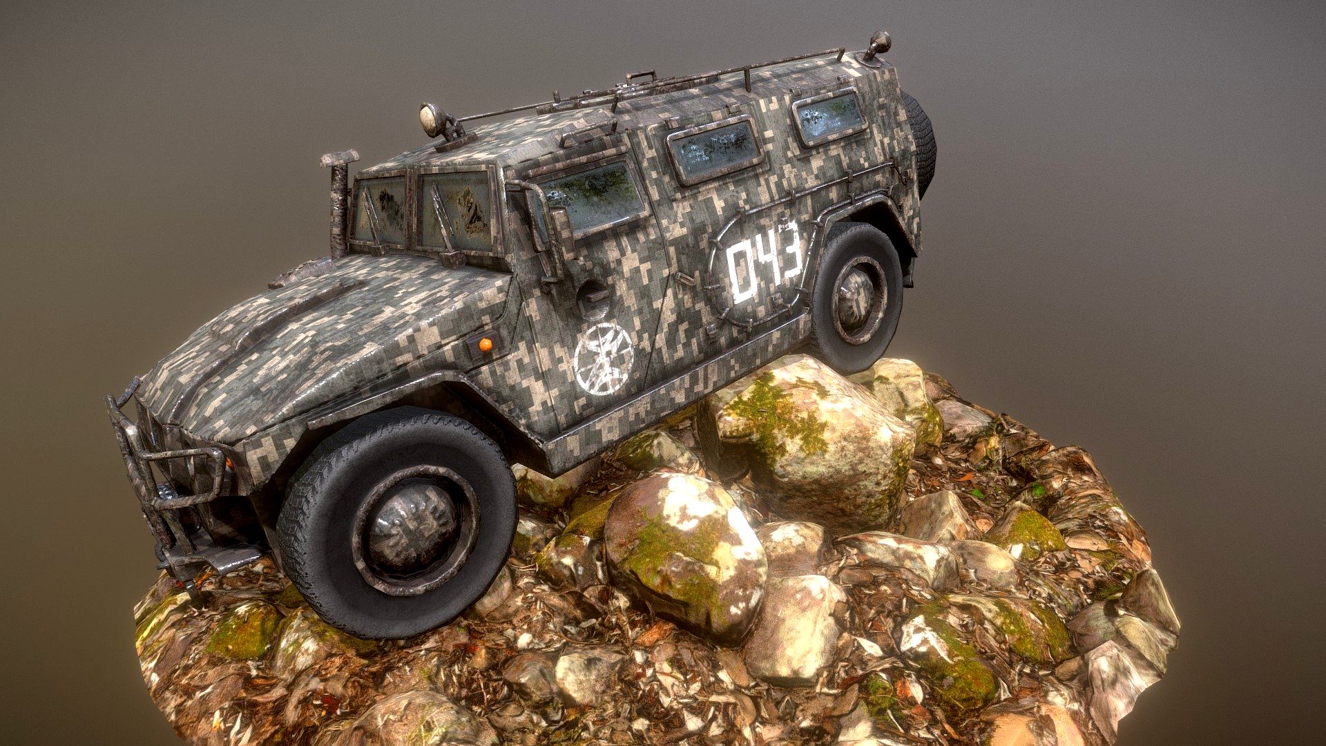 GAZ Tiger USMC camo [Zastava]