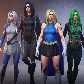 Superhero Constructor Female
