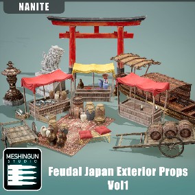 Feudal Japan Exterior Props Vol1