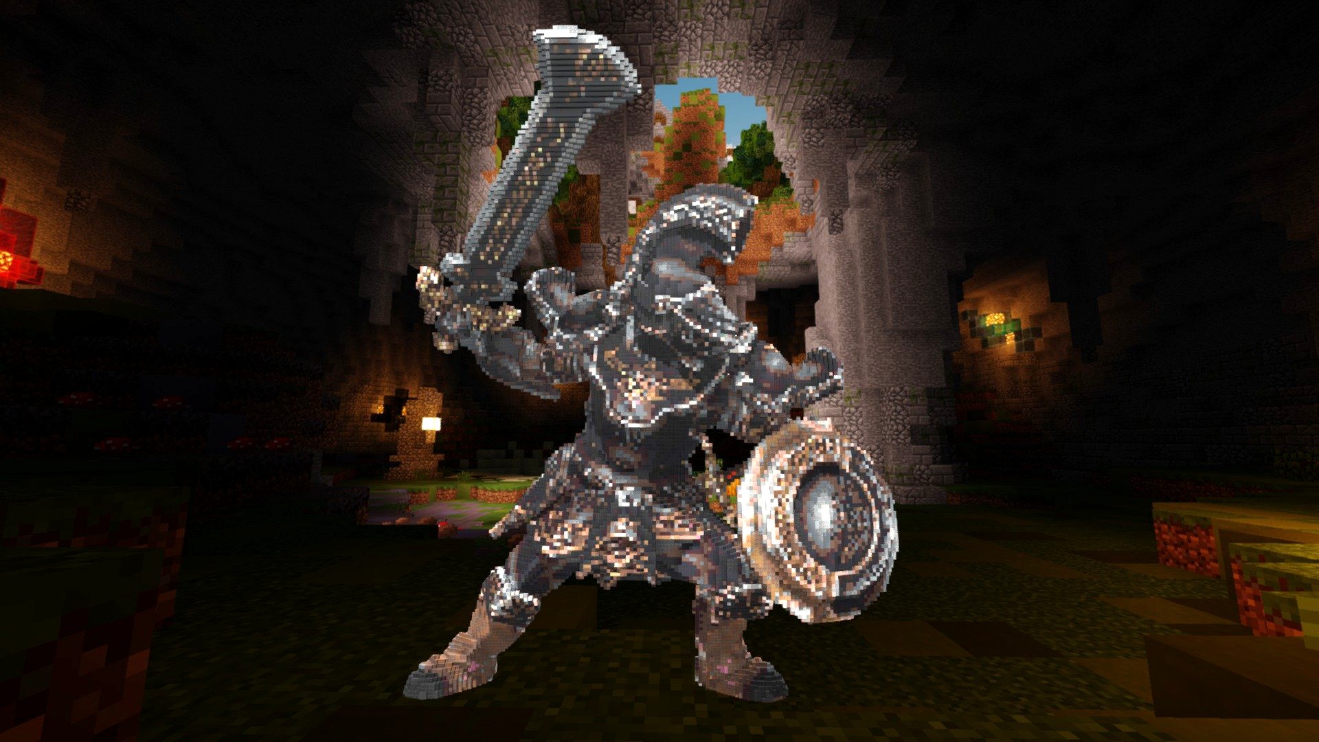 Minecraft Darknut Build Schematic