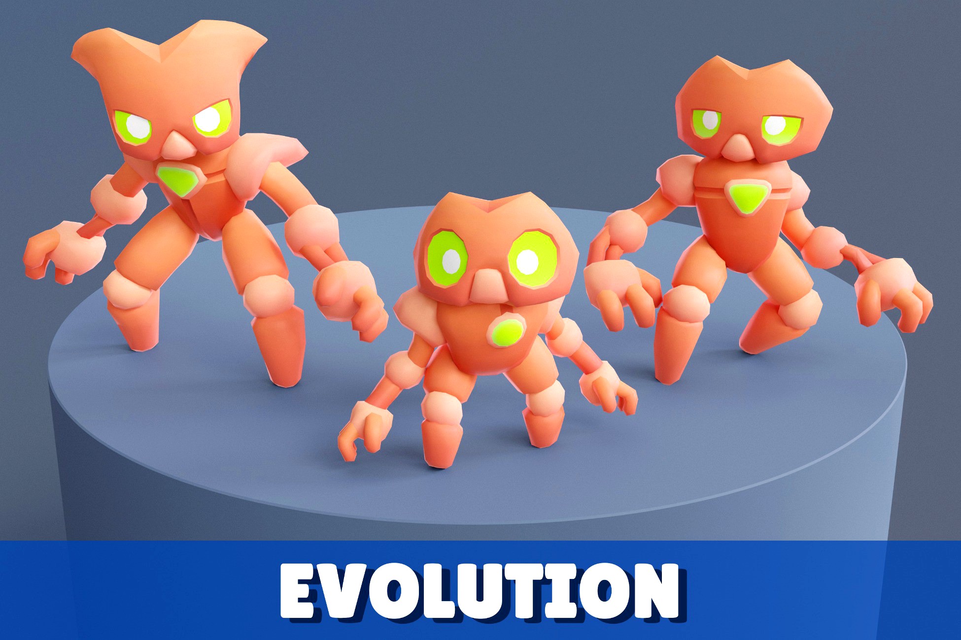 Robot Characters - Rusty