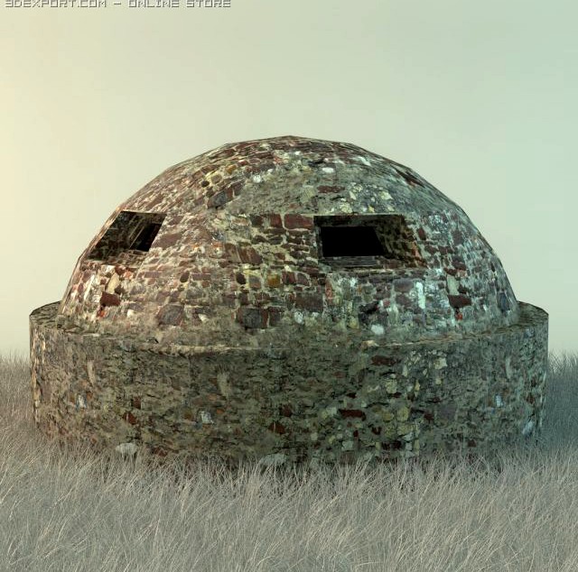 Bunkers 3D Model