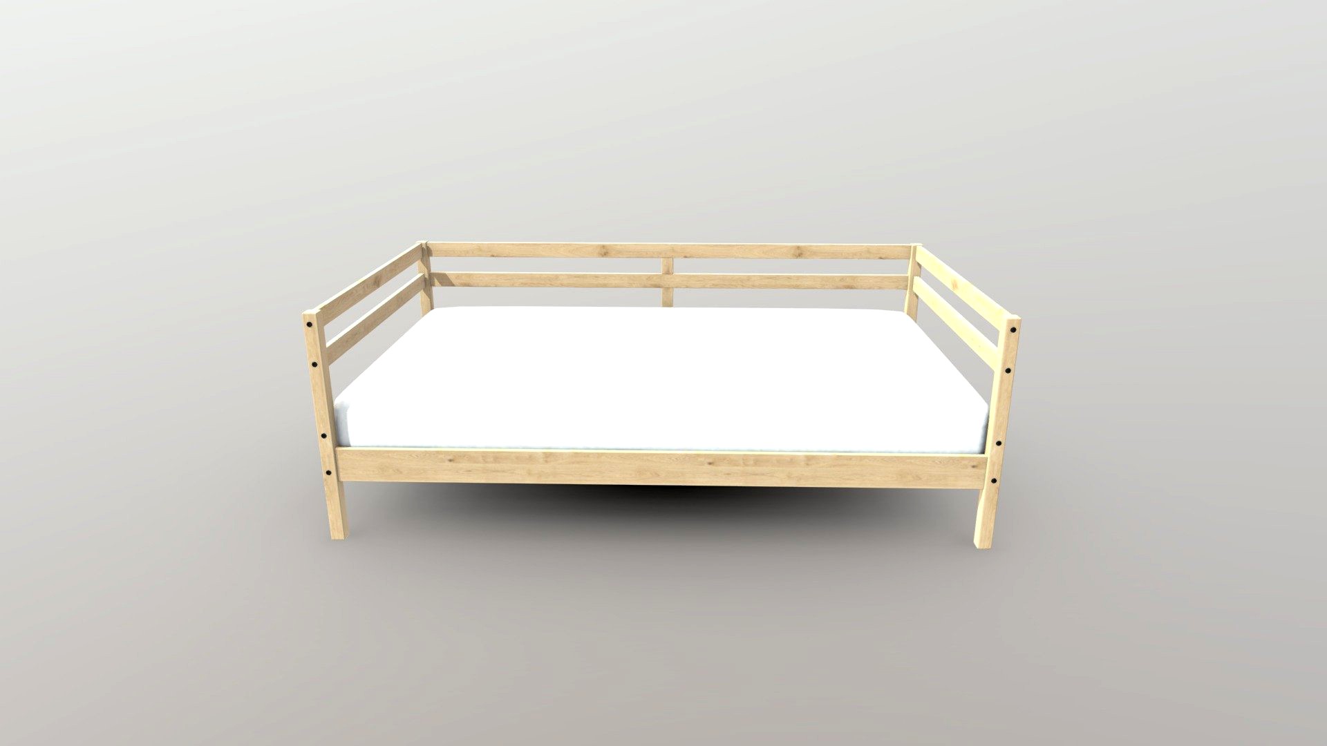 Groo solid wood bed SS super single day bed type