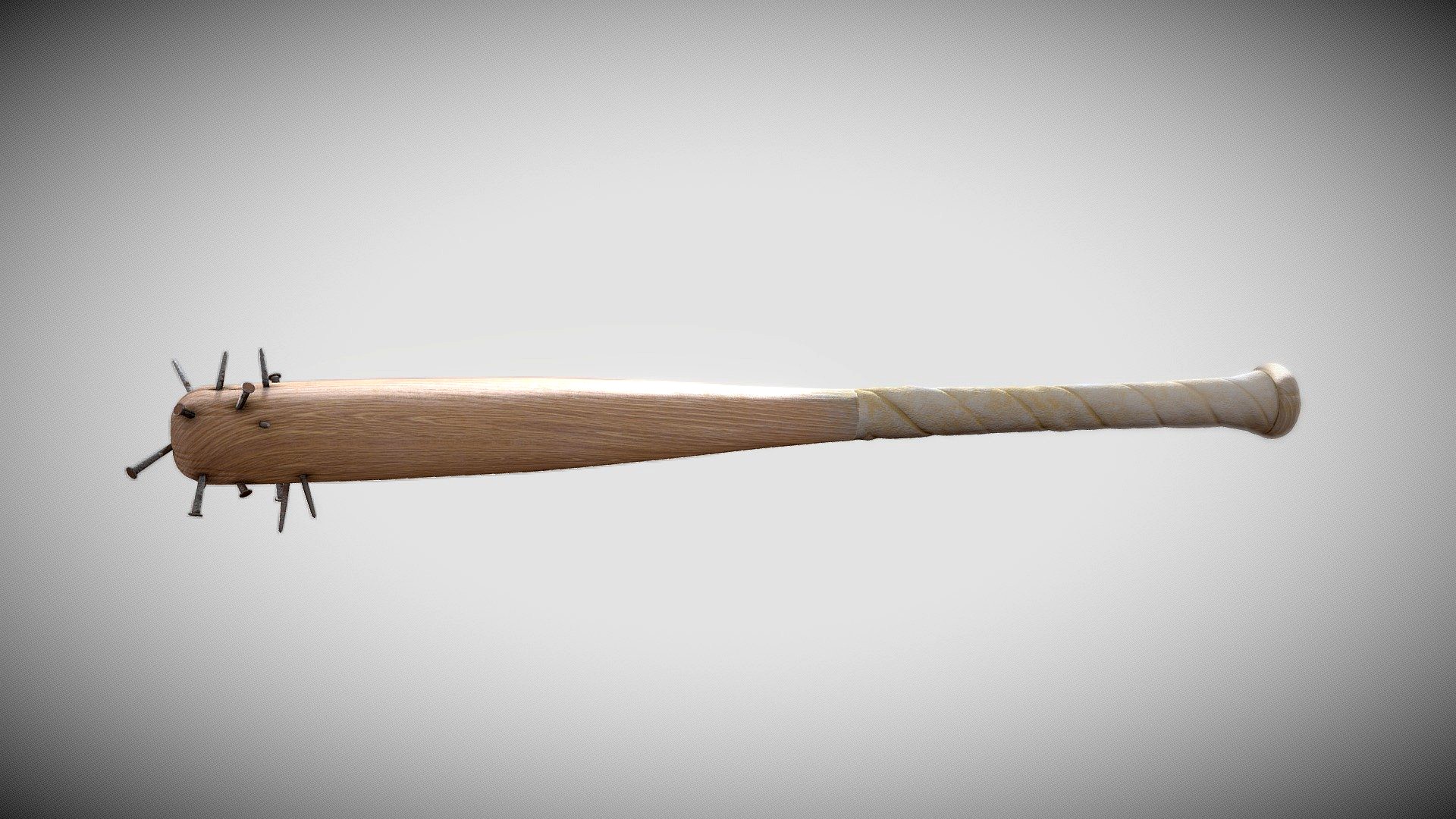 Steve's Nailbat - Highpoly