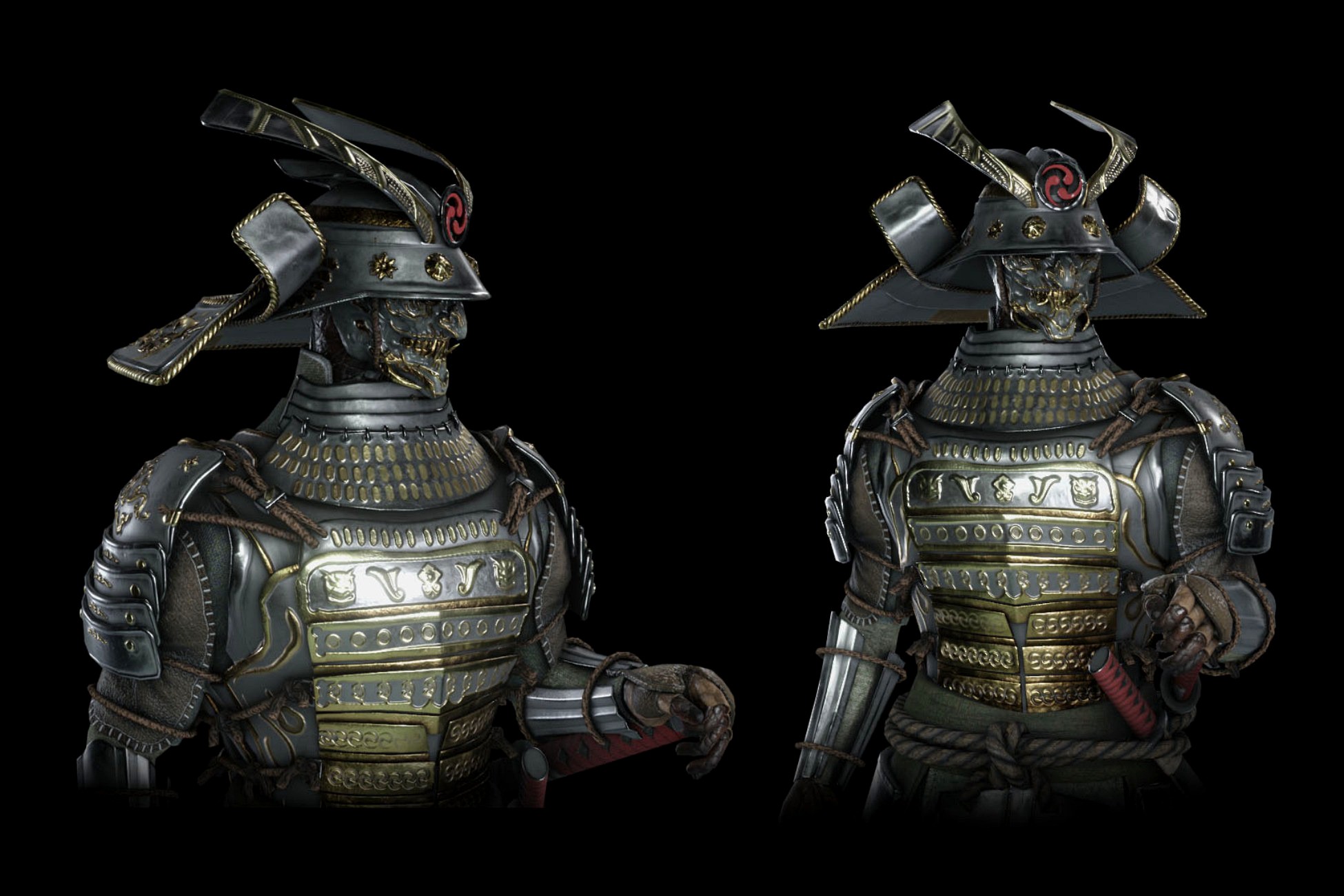Formidable Demon Samurai