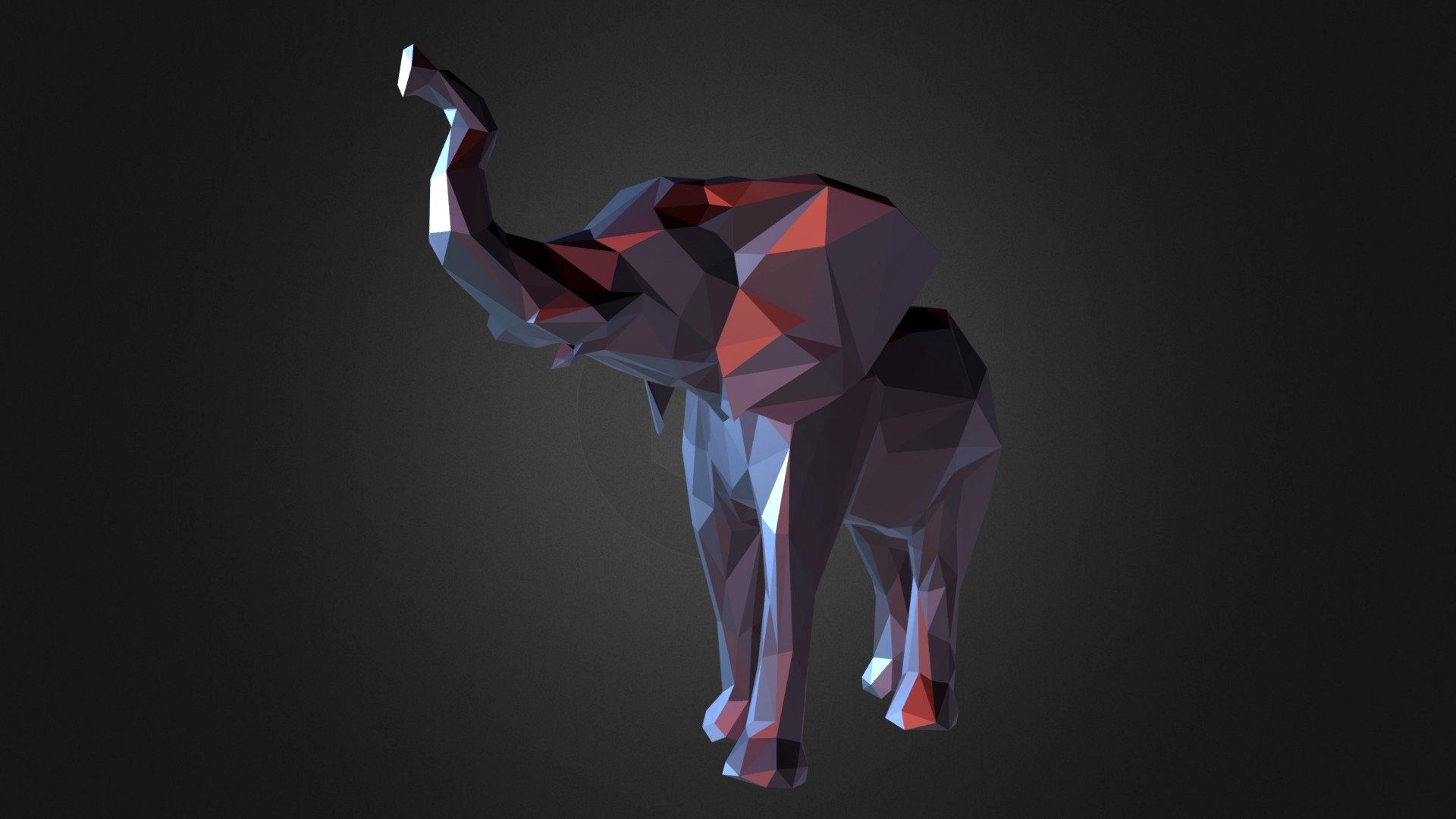 ELEPHANT LOWPOLY