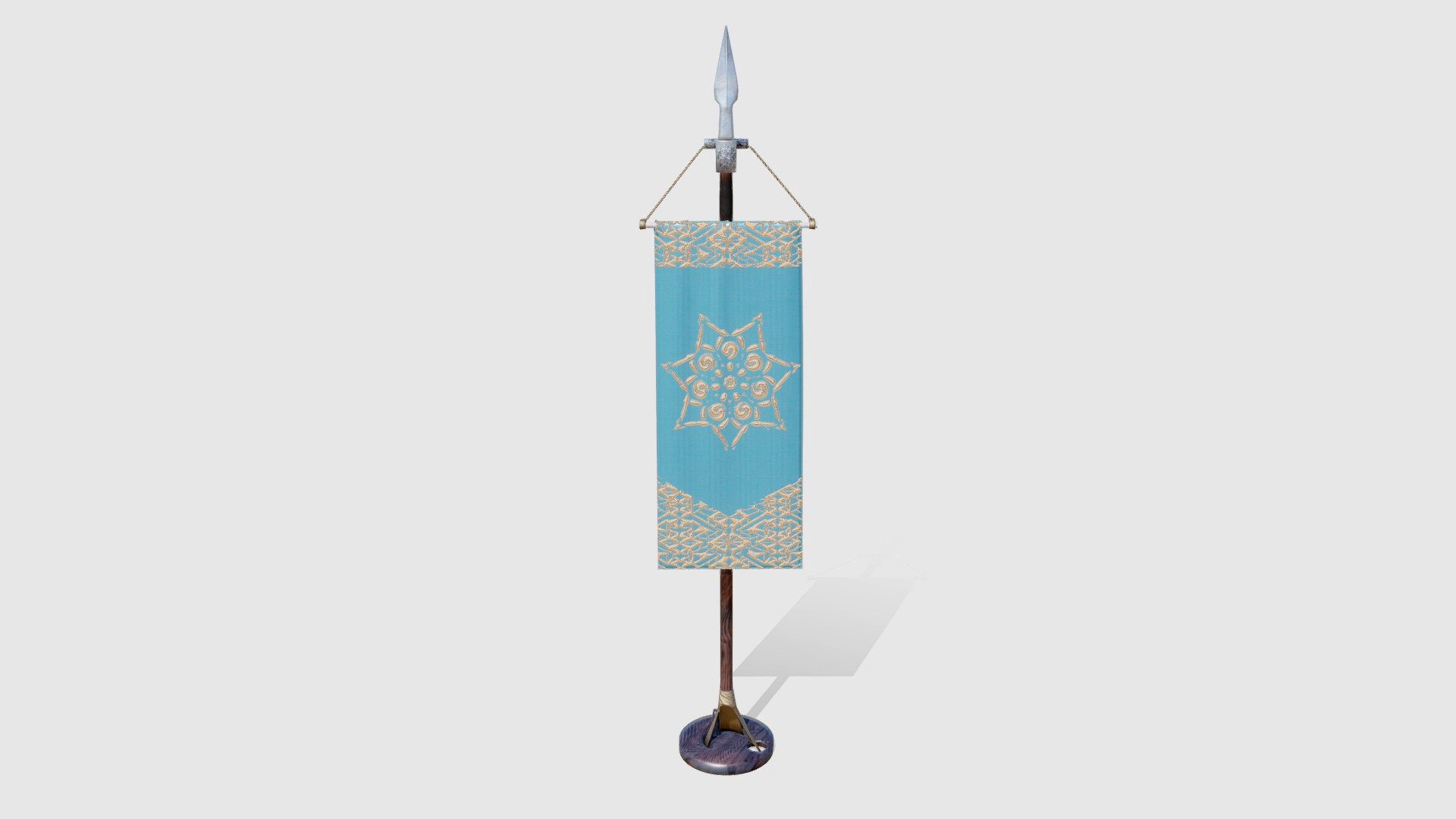 Medieval Castle Banner - Seven Point Star