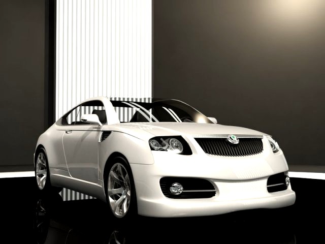 Skoda Rapid concept mr 3D Model