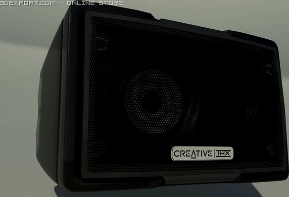 Creative G500 Speaker 3D Model