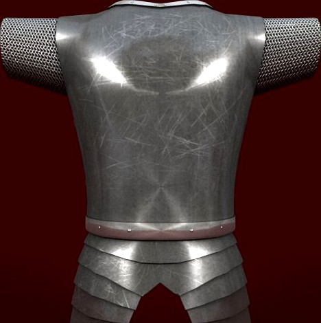 Plate Armor 3D Model