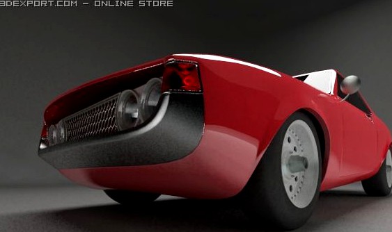 Toyota Celica 1600 3D Model