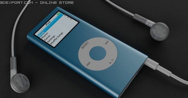Download free I Pod Nano 3D Model