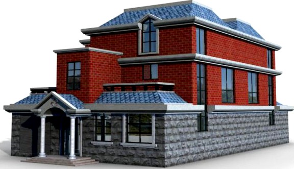 Villa 059 3D Model