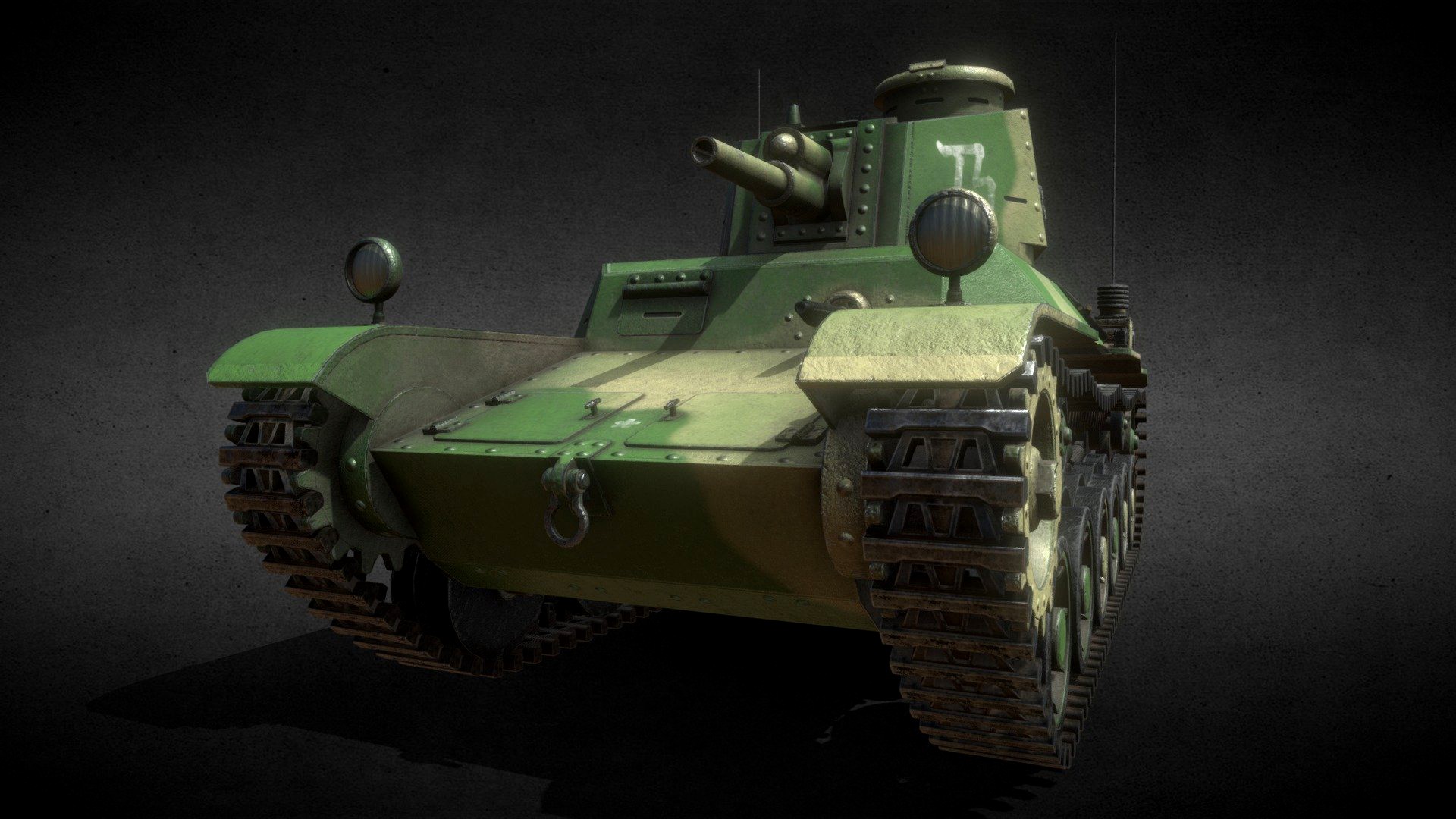 Type 2 Ho-I (IJA Gun Tank) V.1