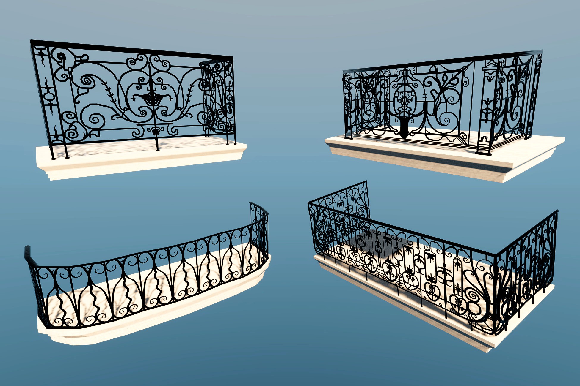 3D Balcony Bundle