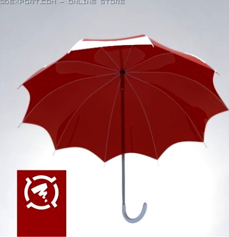 Umbrella 3d model 3D Model