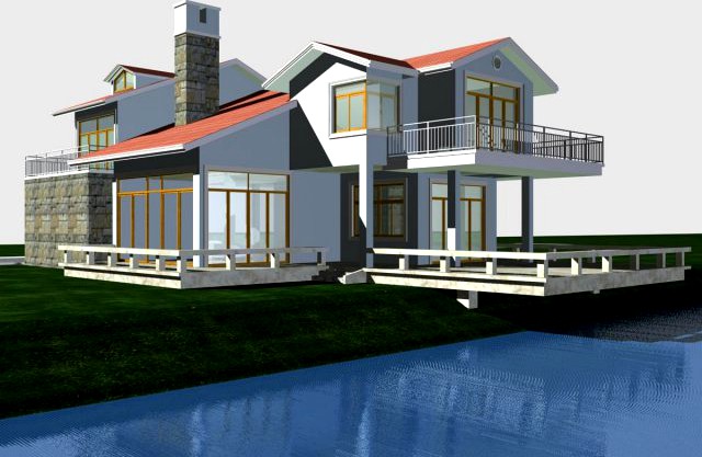 Villa 107 3D Model