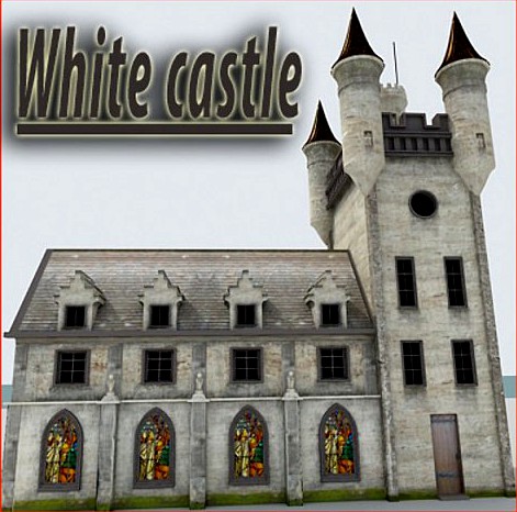 White castle 3D Model