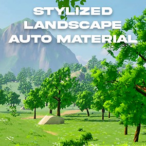 Stylized Automatic Landscape Material