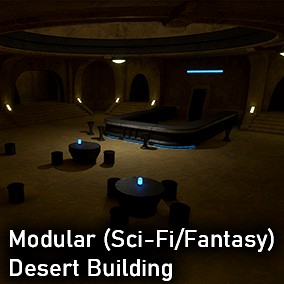 Modular Sci-Fi/Fantasy Desert Building