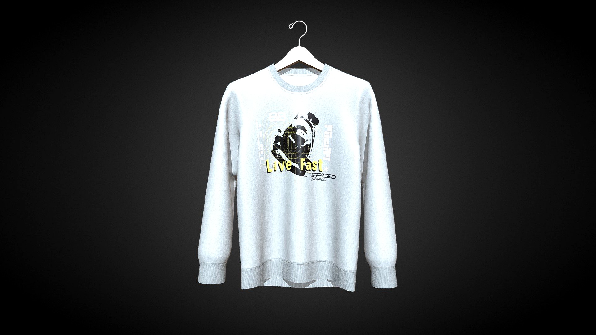 Sweatshirt-LIVE FAST