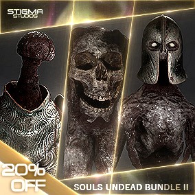 Souls Undead Bundle 02 - Game Assets + Extra