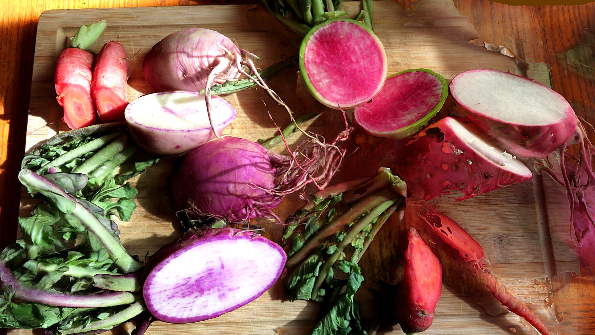 Cut Radishes