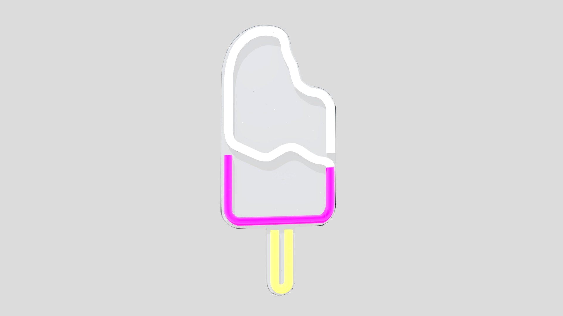 Neon Sign Popsicle