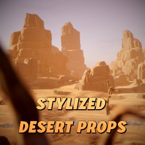 Stylized Desert Props
