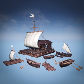 Stylized Watercrafts