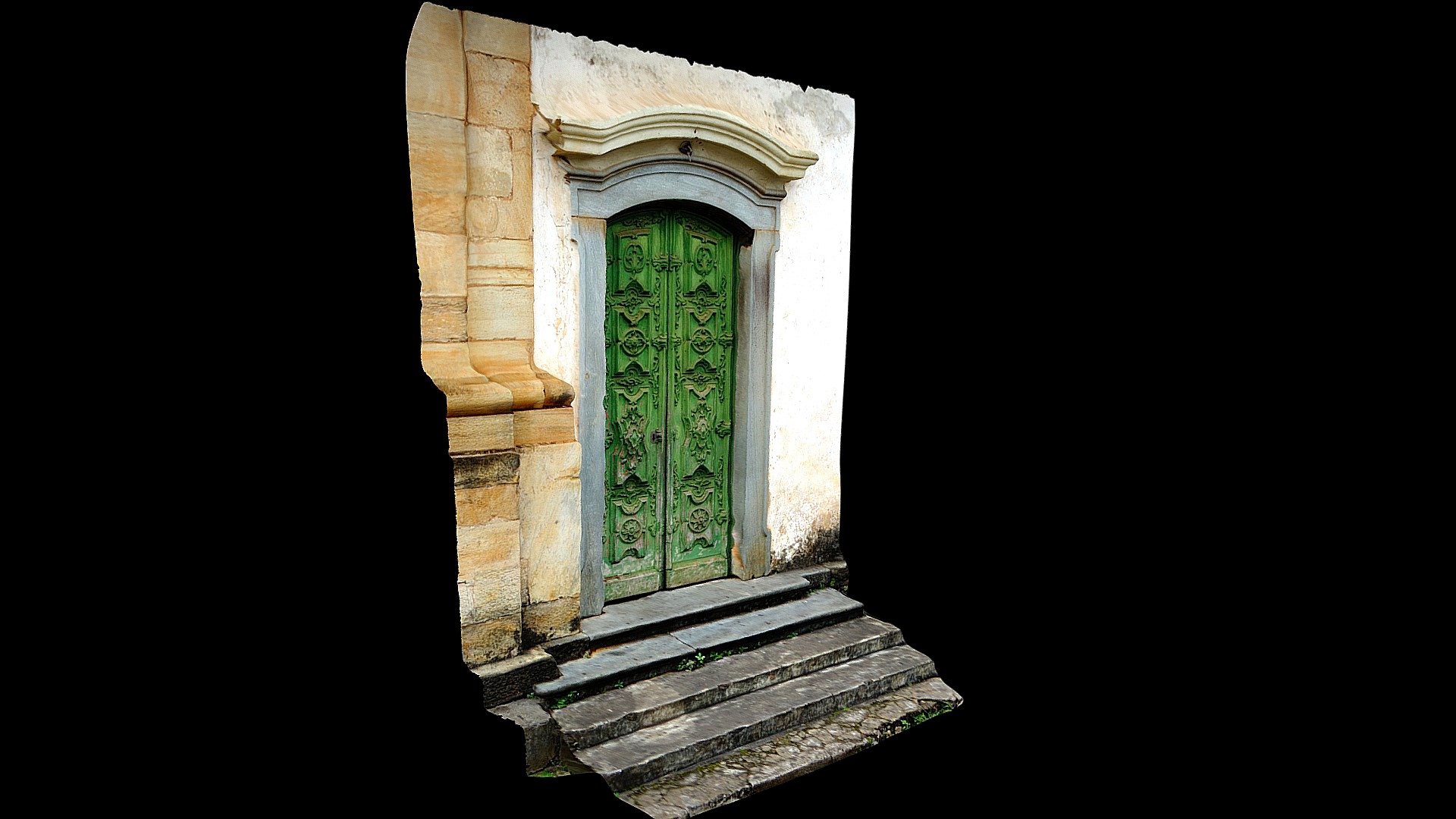 Porta lateral Igreja de S. Francisco de Assis
