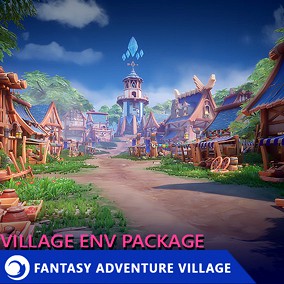 Fantasy Adventure Village Asset Pack
