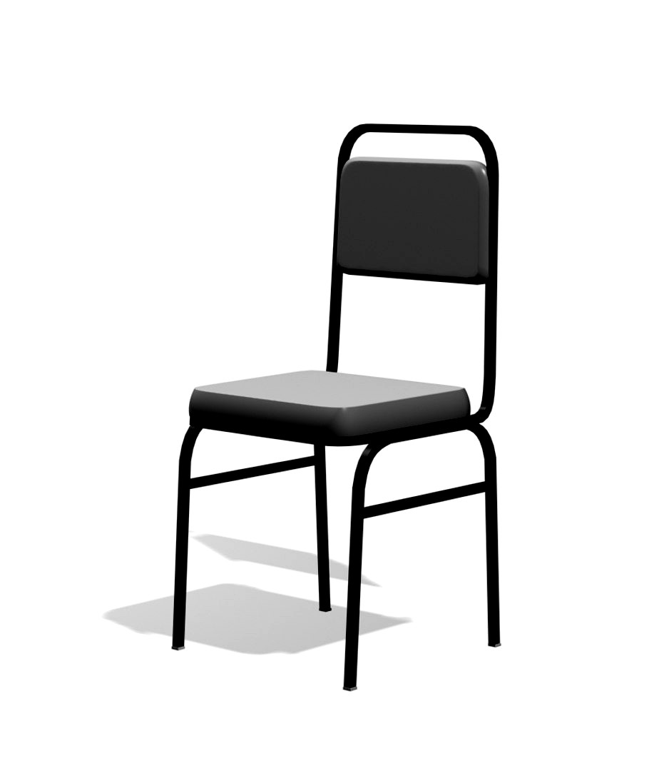 Cushioned Stacking Chair