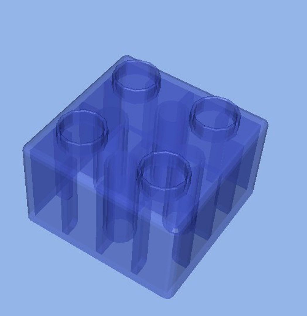 Small Duplo Block