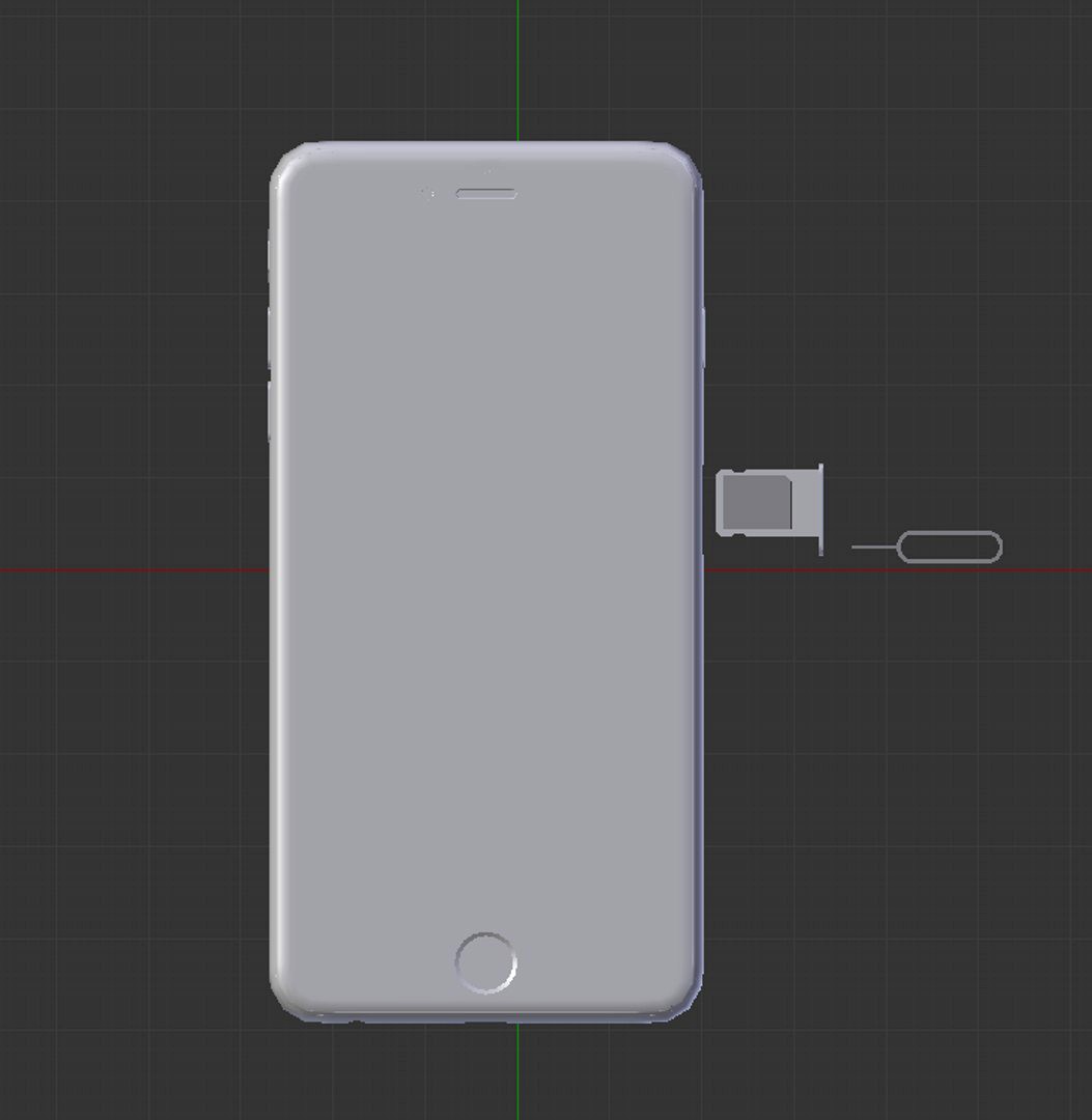 iphone with parts