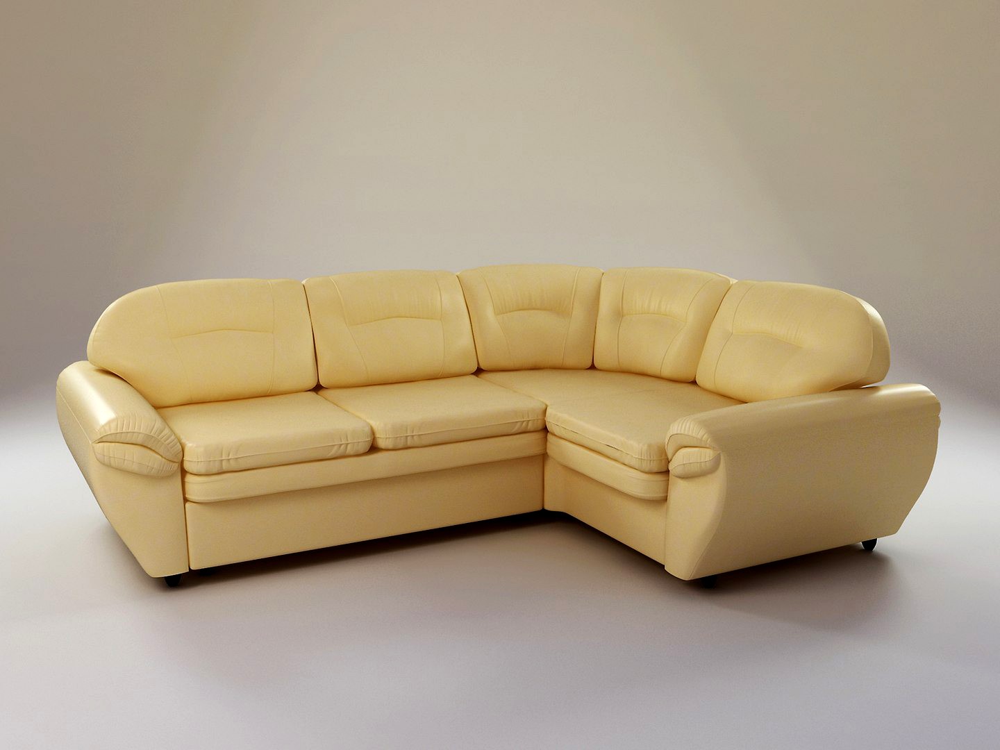 Angular contemporary sofa Mango