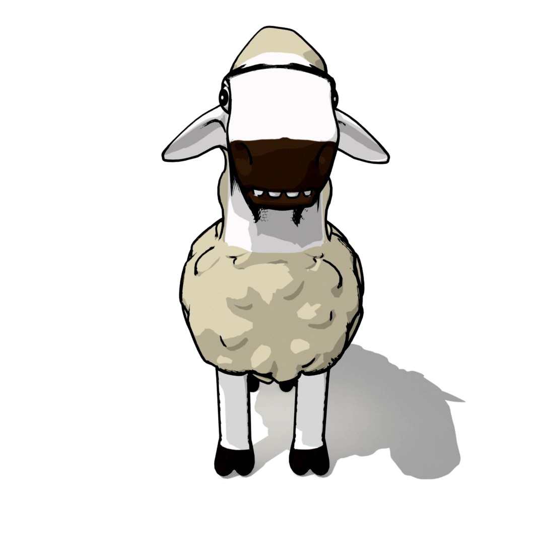 Cartoon Sheep