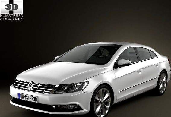 Volkswagen Passat CC 2013 3D Model