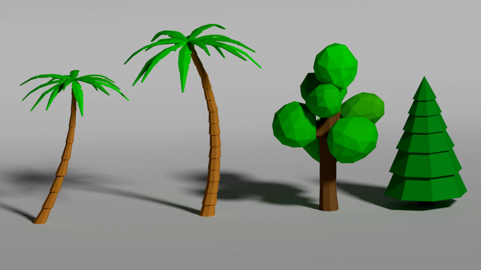 Three kind of Trees