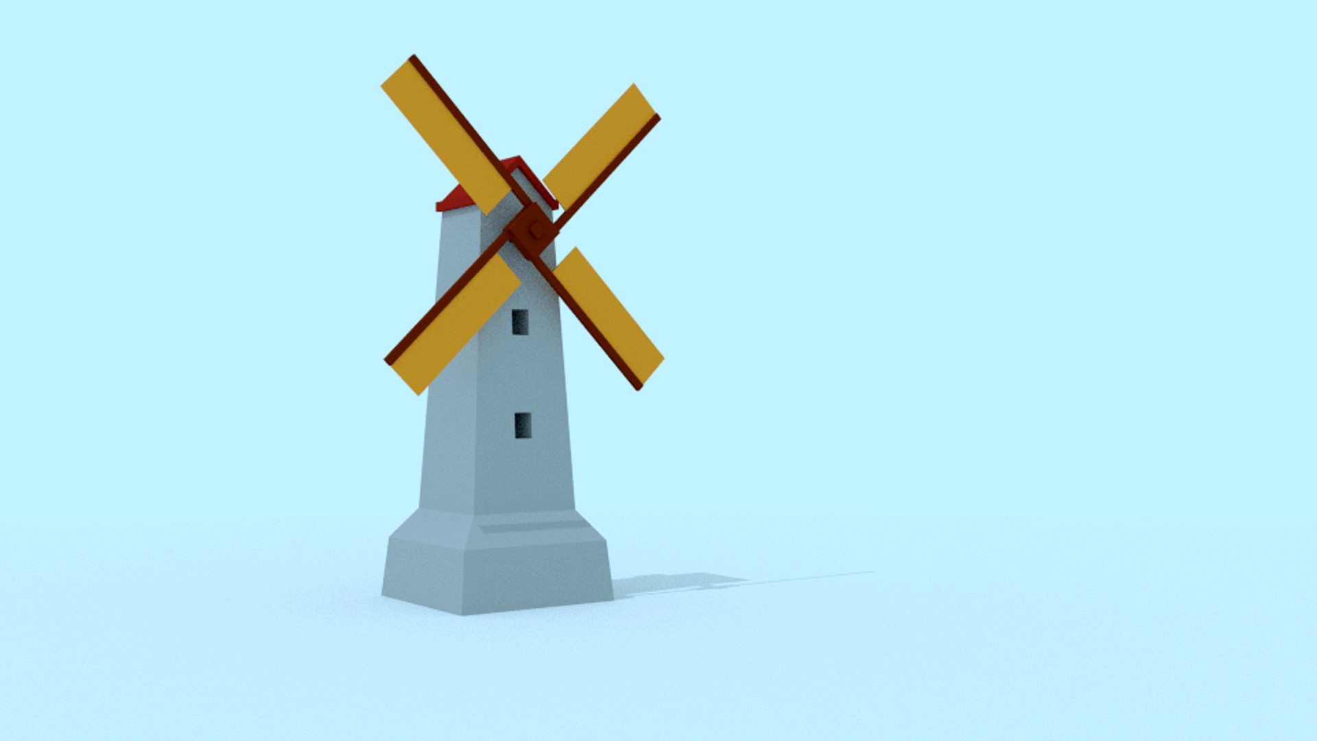 Low Poly WIndmill