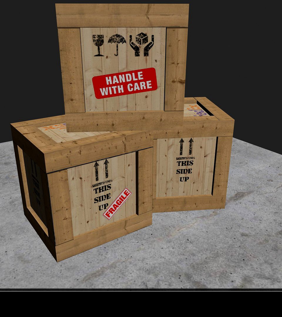 Wooden Parcel Box