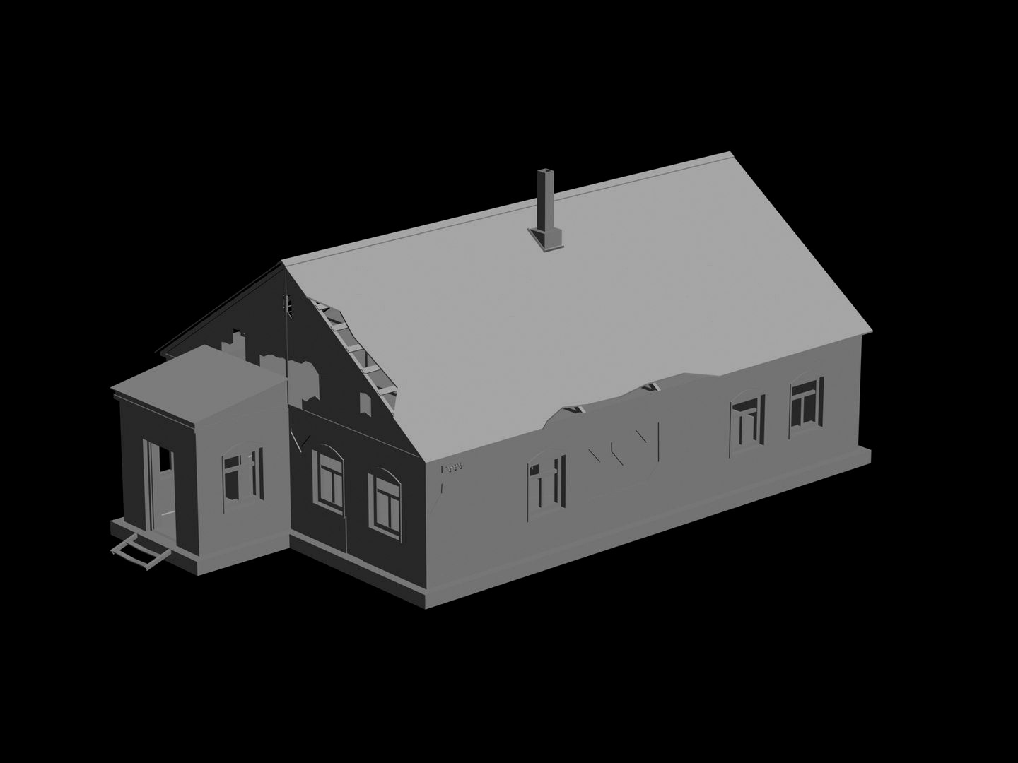 Rustic hut