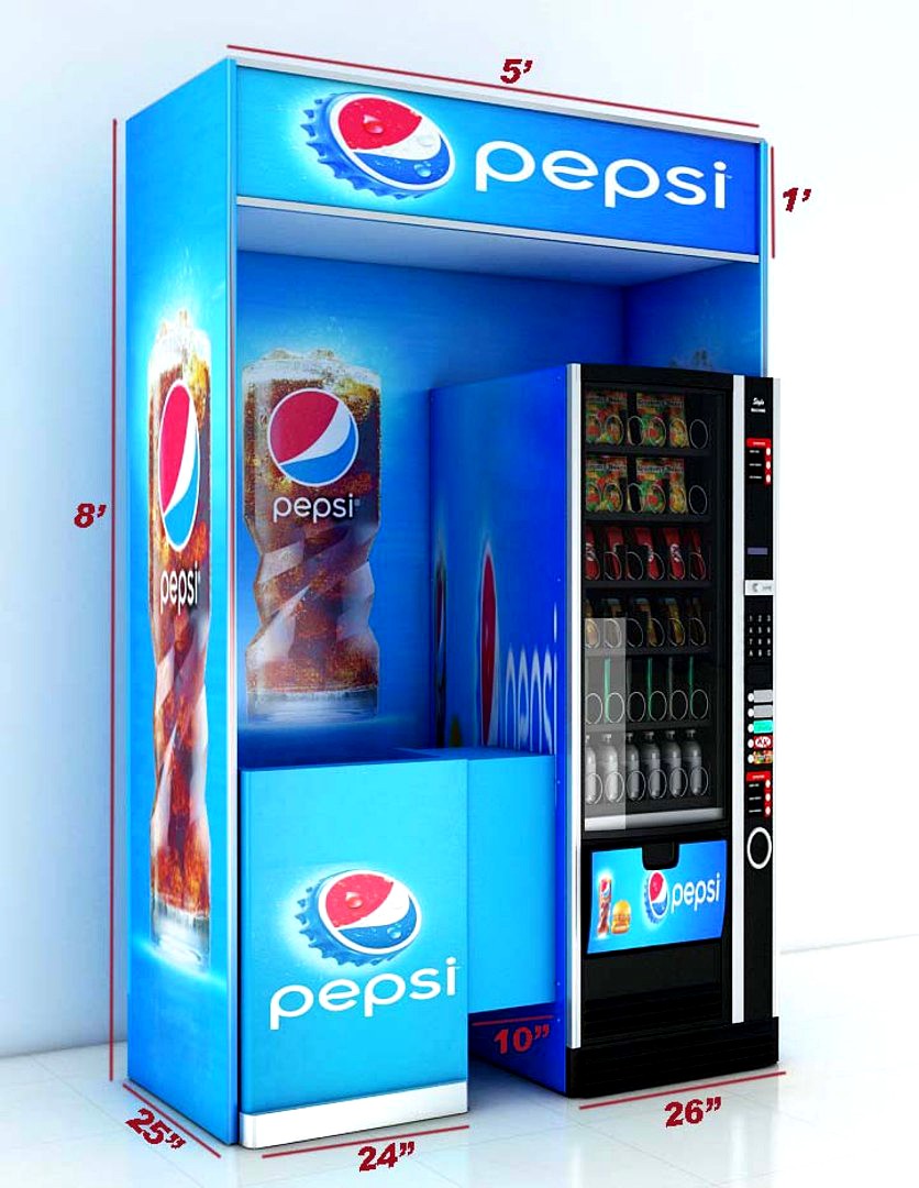 Pepsi kiosk