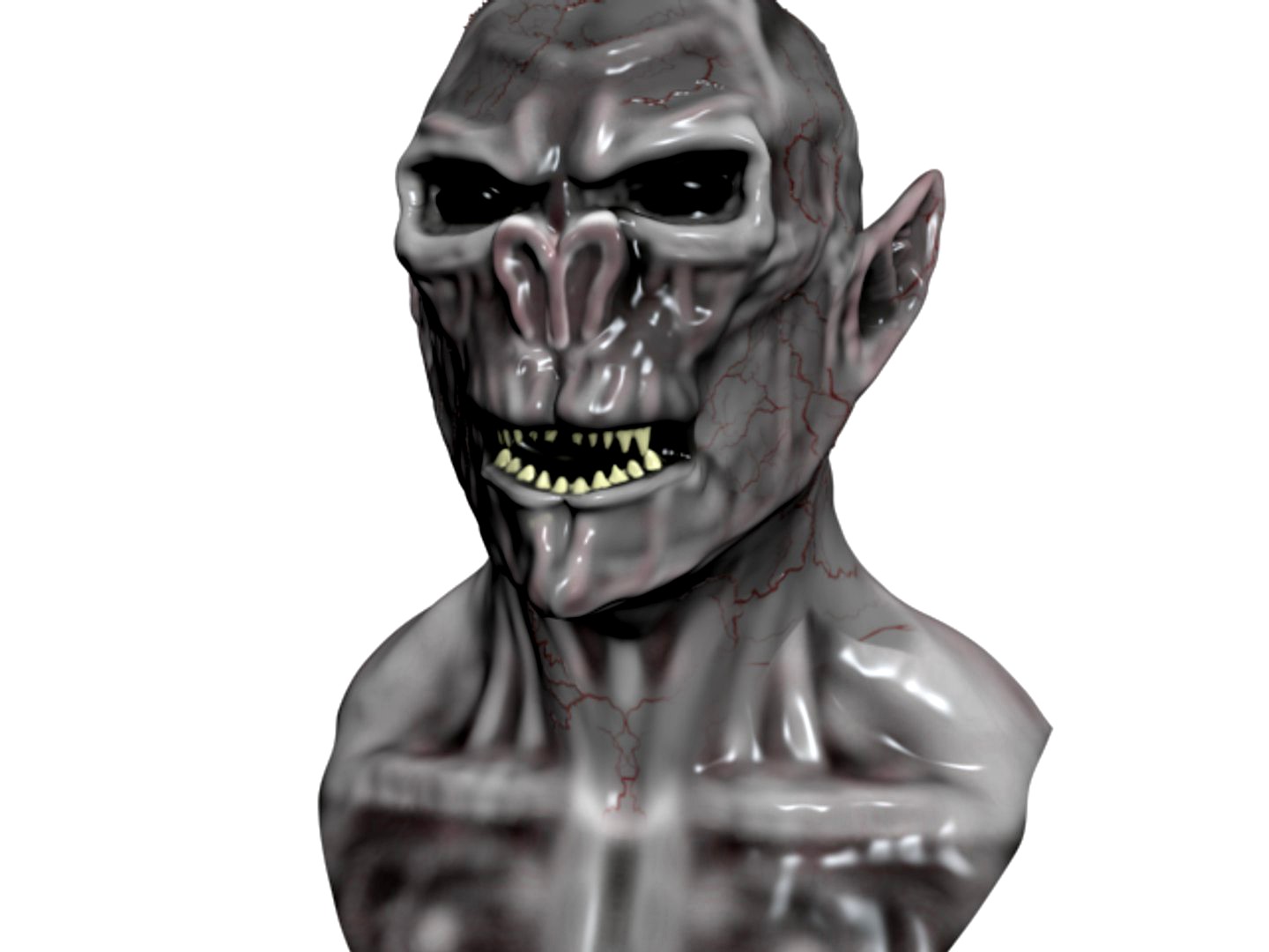 3D Vampire Bust